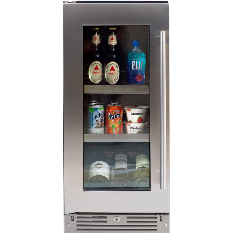 XO Appliance 15'' 3 Bottle and 66 Can Single Zone Freestanding/BuiltIn